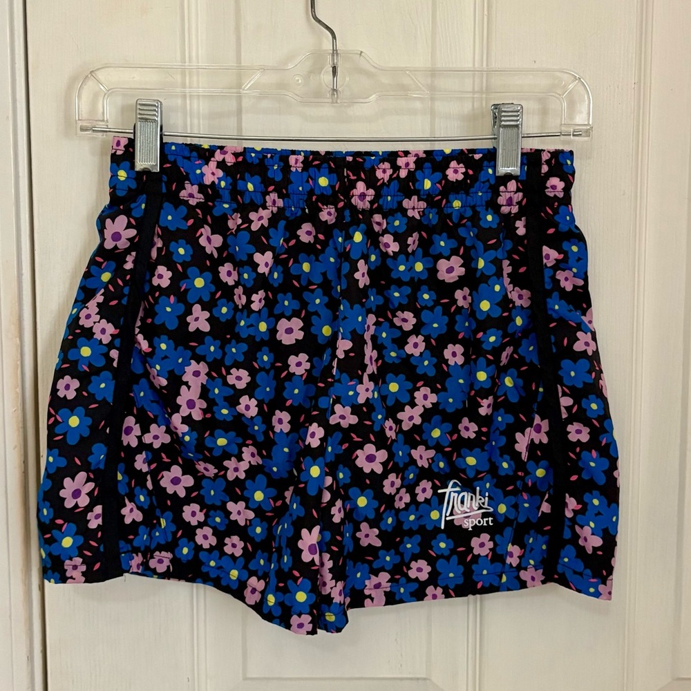 Franki Sport (Francesca’s) Daisy Print Girls Athletic Shorts